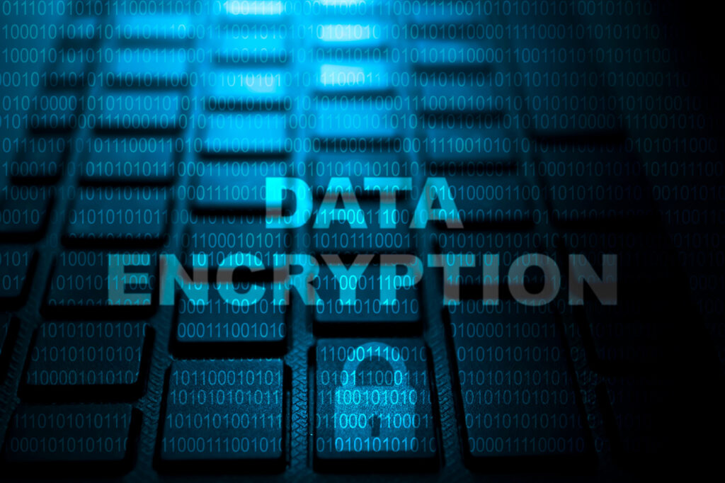 Data encryption lock